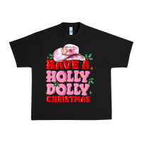 Black have a holly dolly christmas Urban Heavy Tee - MaliasSmallBusiness