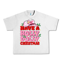 Lunar Rock have a holly dolly christmas Urban Heavy Tee - MaliasSmallBusiness