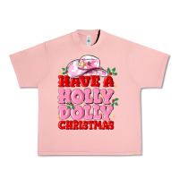 Salmon have a holly dolly christmas Urban Heavy Tee - MaliasSmallBusiness