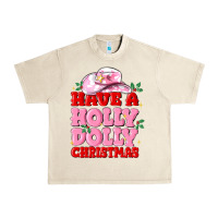 Sandshell have a holly dolly christmas Urban Heavy Tee - MaliasSmallBusiness