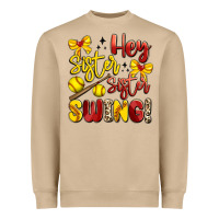 Mushroom hey sister sister swing softball Heavyweight Sweatshirt - Artiststas