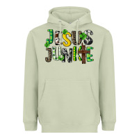 Matcha Jesus junkie St. Patrick's Heavyweight Hoodie - CowGirlArtShop