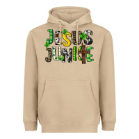 Mushroom Jesus junkie St. Patrick's Heavyweight Hoodie - CowGirlArtShop