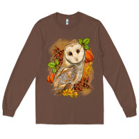 Chestnut Fall Owl Long Sleeve Tee - LillyAllenDesigns