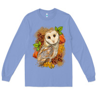 Colony Blue Fall Owl Long Sleeve Tee - LillyAllenDesigns