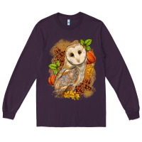 Plum Fall Owl Long Sleeve Tee - LillyAllenDesigns