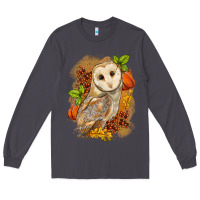 Smoke Fall Owl Long Sleeve Tee - LillyAllenDesigns