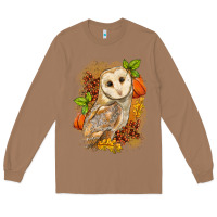 Toasted Coconut Fall Owl Long Sleeve Tee - LillyAllenDesigns