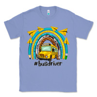 Colony Blue bus driver rainbow Classic Tee - NancyCooperArtShop