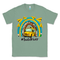 Sage bus driver rainbow Classic Tee - NancyCooperArtShop