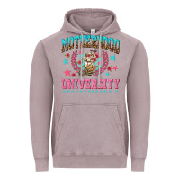 Vintage Zinc motherhood university with coffee Vintage Hoodie - NancyCooperArtShop