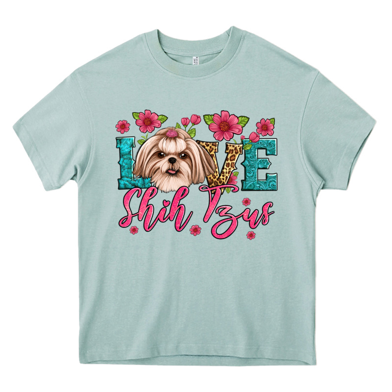 Love Shih Tzus Heavy Core Tee by Artiststas | Teevron
