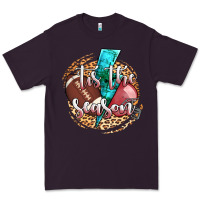 Plum tis the season football helmet Premium Tee - AdoDesignShop