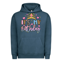 Pigment Midnight Navy its my birthday la Urban Hoodie - LillyAllenDesigns