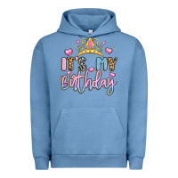 Pigment Pebble Blue its my birthday la Urban Hoodie - LillyAllenDesigns