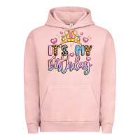 Pigment Salmon its my birthday la Urban Hoodie - LillyAllenDesigns