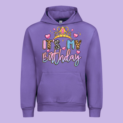 Its My Birthday La Urban Hoodie Designed By Lillyallendesigns