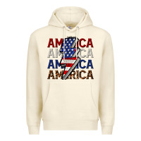 Sandshell America with lightning bold Premium Hoodie - CowGirlArtShop