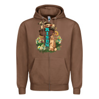 Chestnut He is risen Bunny Cross Easter Day Zipper Hoodie - HowdyJamesFarm