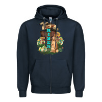 Navy He is risen Bunny Cross Easter Day Zipper Hoodie - HowdyJamesFarm
