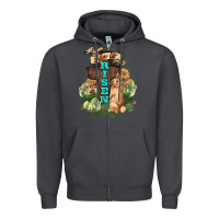 Smoke He is risen Bunny Cross Easter Day Zipper Hoodie - HowdyJamesFarm