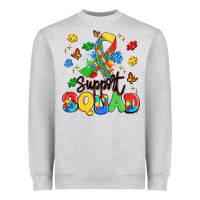 Heather Grey support squad Heavyweight Sweatshirt - Artiststas