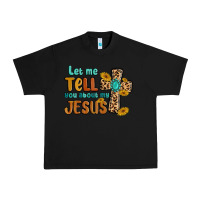 Black let me tell you about my jesus Urban Heavy Tee - MaliasSmallBusiness