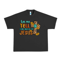 Pigment Black let me tell you about my jesus Urban Heavy Tee - MaliasSmallBusiness