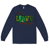 Navy For The Love Of The Dragons Long Sleeve Tee - RanaPortraitStore