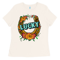 Bone horseshoe lucky Ladies Tee - JahusDesignShop