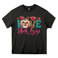 Asphalt love shih tzus Heavy Core Tee - Artiststas