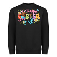 Black happy easter yall Heavyweight Sweatshirt - Artiststas