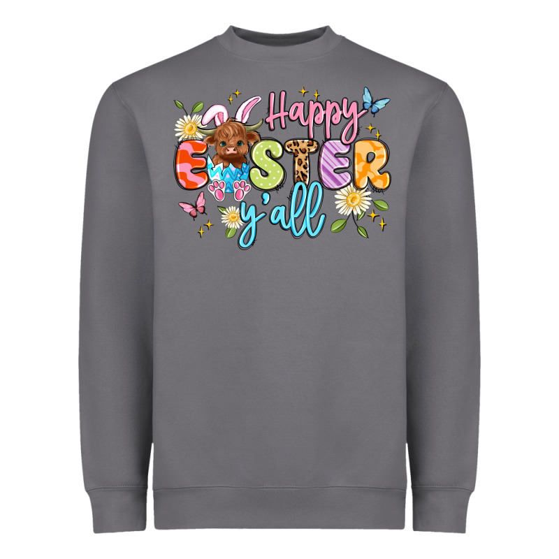 Happy Easter Yall Heavyweight Sweatshirt by Artiststas | Teevron