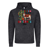Vintage Black rockin around the christmas tree Vintage Hoodie - MaliasSmallBusiness