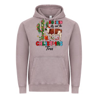 Vintage Zinc rockin around the christmas tree Vintage Hoodie - MaliasSmallBusiness