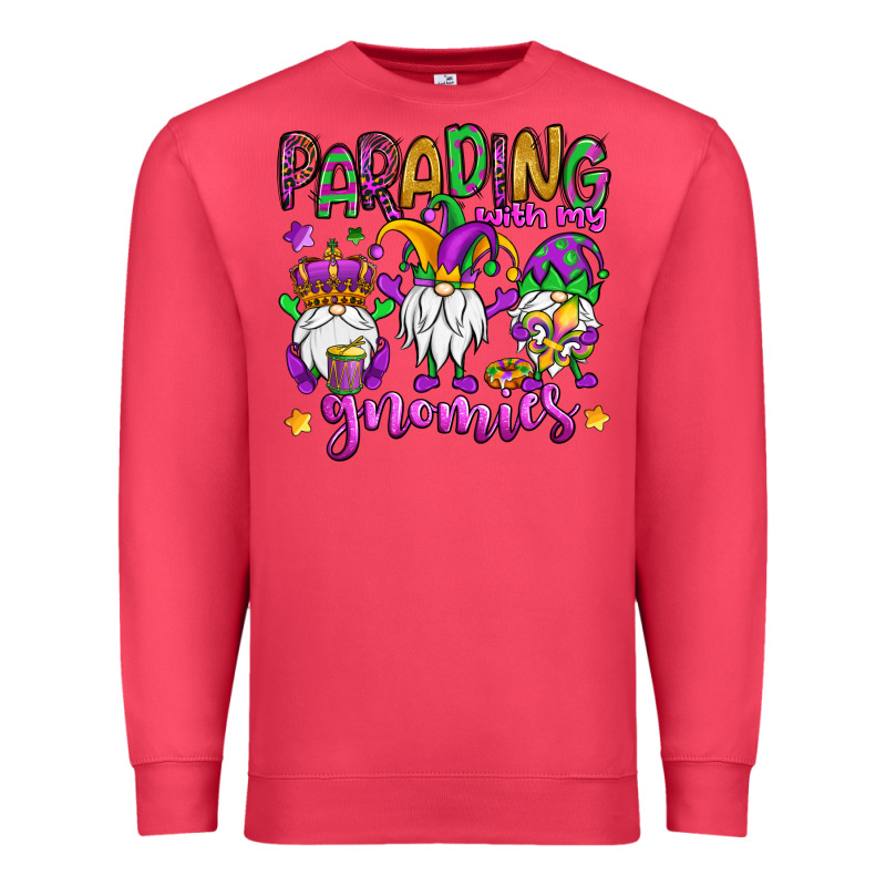 Parading With My Gnomies Premium Sweatshirt by OliviaCreatesArt | Teevron