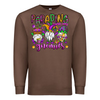 Chestnut parading with my gnomies Premium Sweatshirt - OliviaCreatesArt