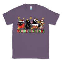 Lavender meowy christmas cats Classic Tee - MaliasSmallBusiness