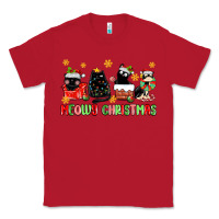 Red meowy christmas cats Classic Tee - MaliasSmallBusiness