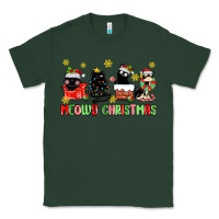 Sports Green meowy christmas cats Classic Tee - MaliasSmallBusiness