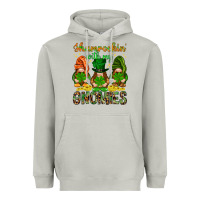 Moon Dust Shamrockin' with my gnomies St. Patricks day Heavyweight Hoodie - HowdyJamesFarm
