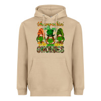 Mushroom Shamrockin' with my gnomies St. Patricks day Heavyweight Hoodie - HowdyJamesFarm
