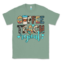 Sage coffee teach repeat Classic Tee - JahusDesignShop