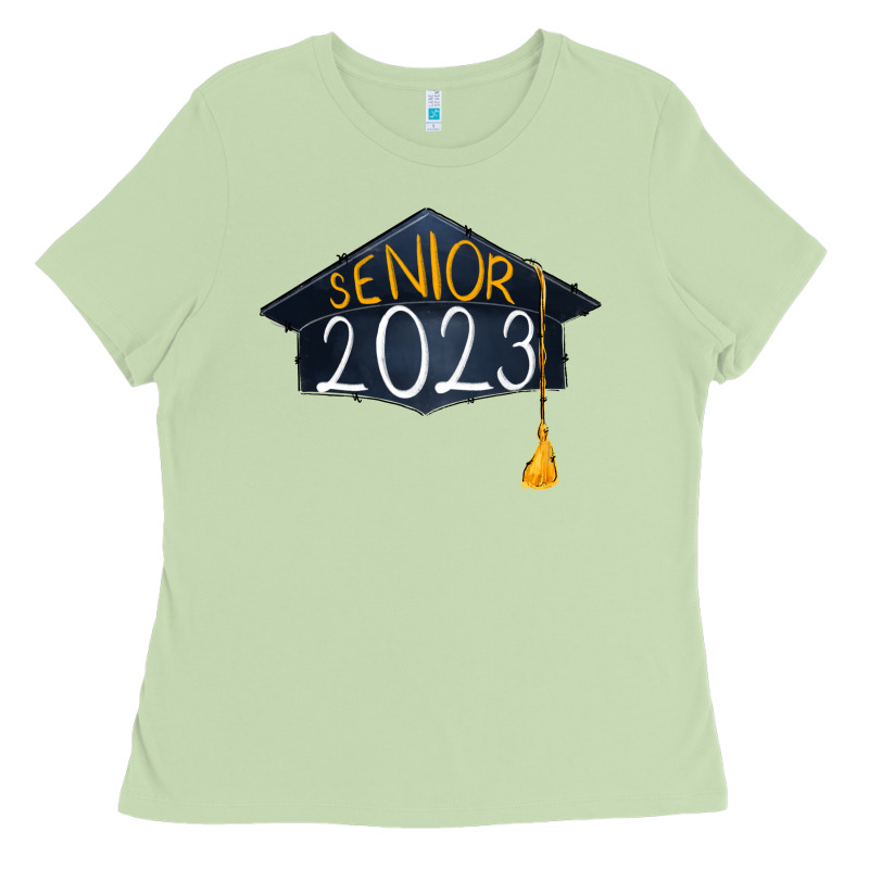 Senior 2023 Graduation Png Sublimation Design Down Ladies Tee by RanaPortraitStore | Teevron