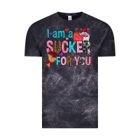 Cloud Black i am a sucker for you Vintage Tee - NancyCooperArtShop