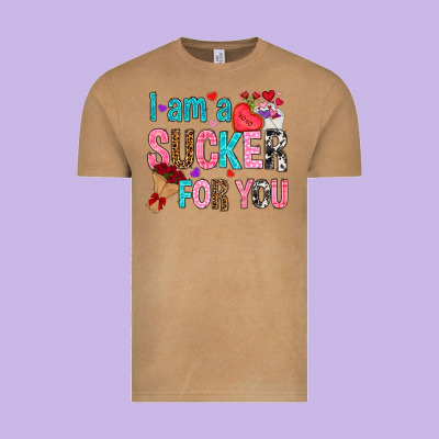 I Am A Sucker For You Vintage Tee Designed By Nancycooperartshop