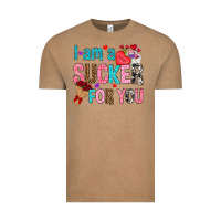 Vintage Coffee i am a sucker for you Vintage Tee - NancyCooperArtShop