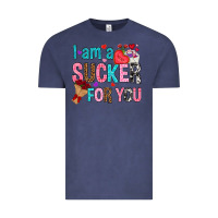 Vintage Denim i am a sucker for you Vintage Tee - NancyCooperArtShop