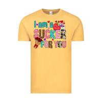 Vintage Mustard i am a sucker for you Vintage Tee - NancyCooperArtShop