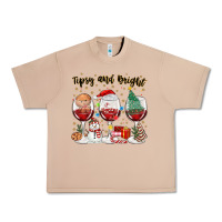 Burro tipsy and bright christmas Urban Heavy Tee - MaliasSmallBusiness